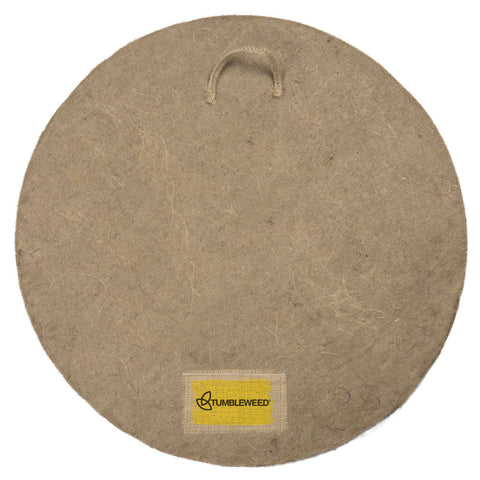 Tumbleweed Round Compost Blanket Brown Coconut Jute Fibre Odourless