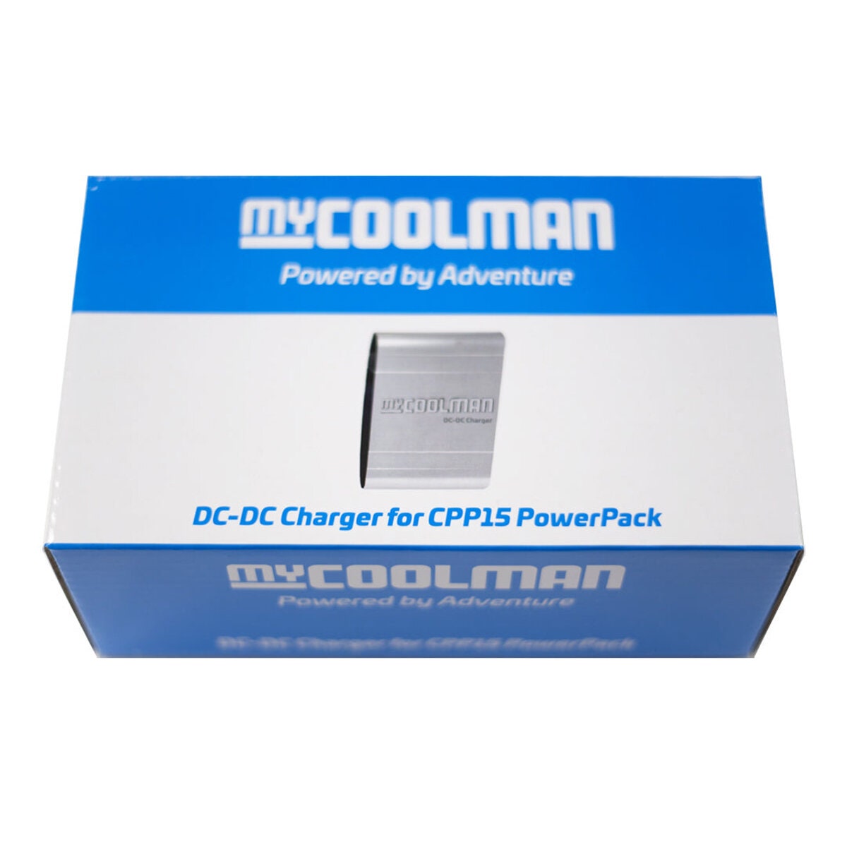 myCOOLMAN DC to DC charger for the CPP15 portable power pack - magnetic mount, slimline, black - CDC3A