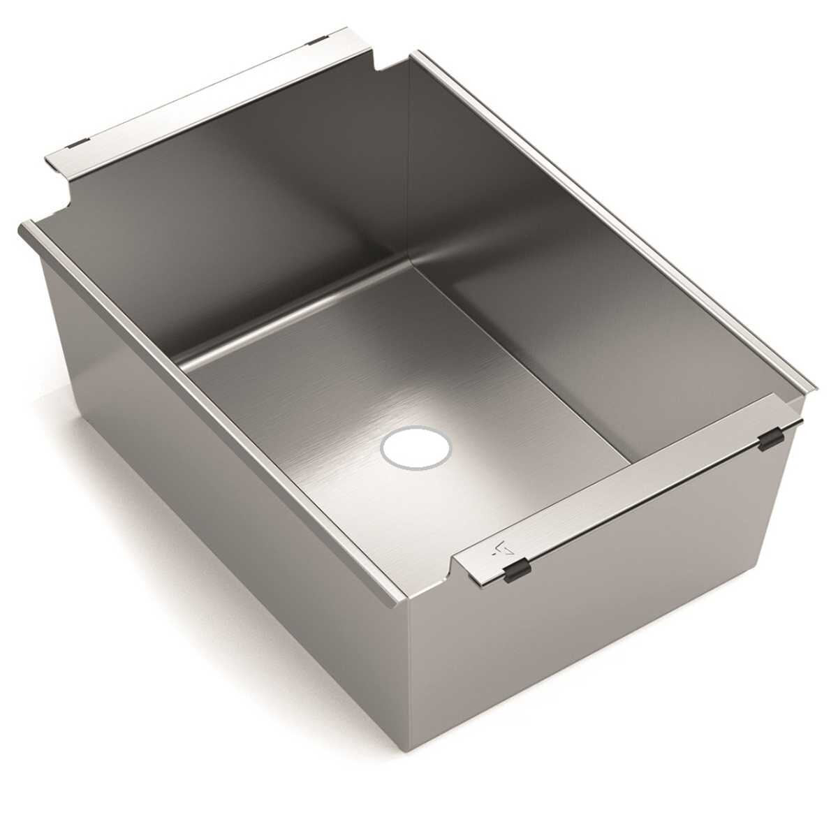 Artinox Planum Removable Sink - 280mm x 420mm Stainless Steel Finish - VQSP284F