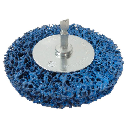 Josco 75mm Strip-It Wheel, Silicone Impregnated Nylon, for Drill