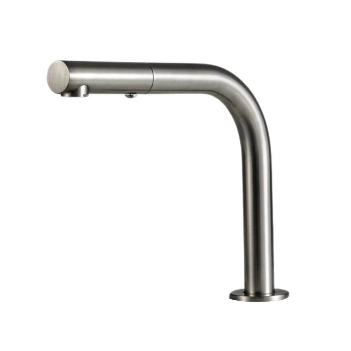 Rogerseller Tonic Square Sink Outlet with Pull Out Spray - Brushed Nickel, 5 Star WELS - 3606015207