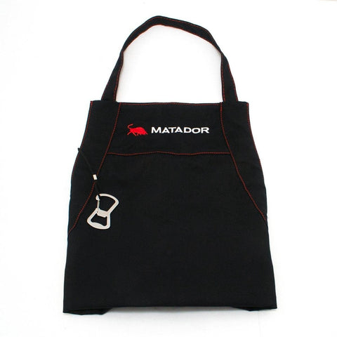 Matador Large BBQ Apron - Cotton - Black - Adjustable - Machine Washable - SuperSaverAU - view 1