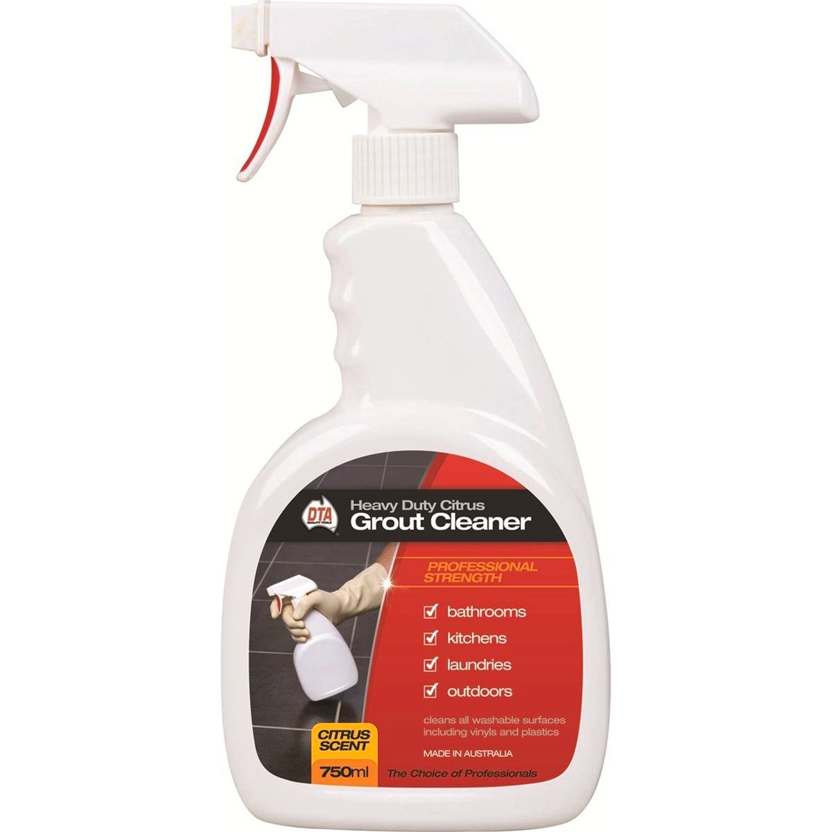 DTA 750ml Heavy Duty Citrus Grout Cleaner GC750C