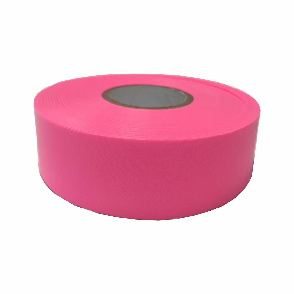 Brutus Flagging Tape Pink - 25mm x 100m - Vinyl - Weather Resistant - SuperSaverAU - view 1