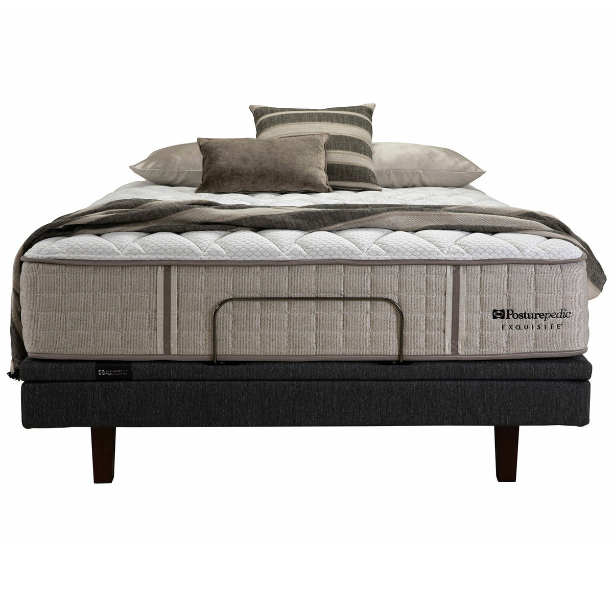 Sealy Posturepedic Sophia Flex Firm Queen Mattress - Titanium RestSUPPORT - Wool Blend Cover - 735575