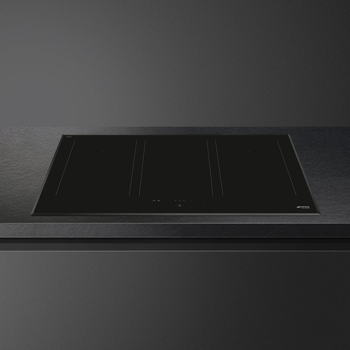 Smeg 90cm Universale 6 Zone Induction Cooktop - 3 Flexible Zones, Auto-vent 2.0, Grill Function - SAI3964B