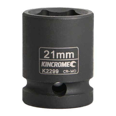 Kincrome 21mm Impact Socket Cr-Mo Steel Shallow Design Durable - SuperSaverAU - view 1