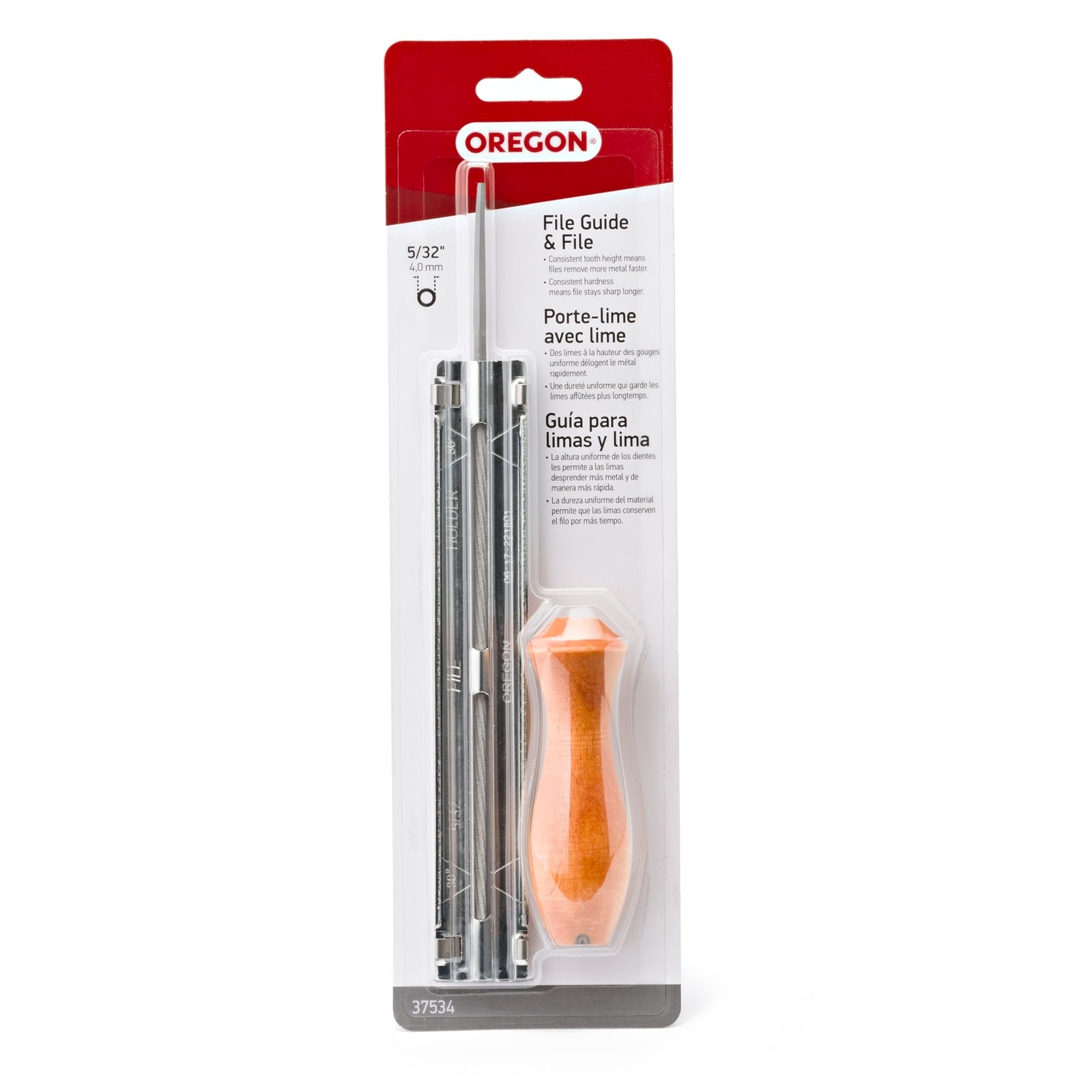 Oregon 5/32" Chainsaw File and Guide