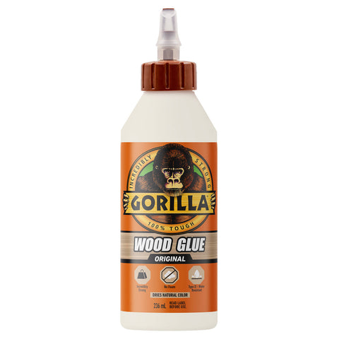 Gorilla Wood Glue 236ml High Adhesion