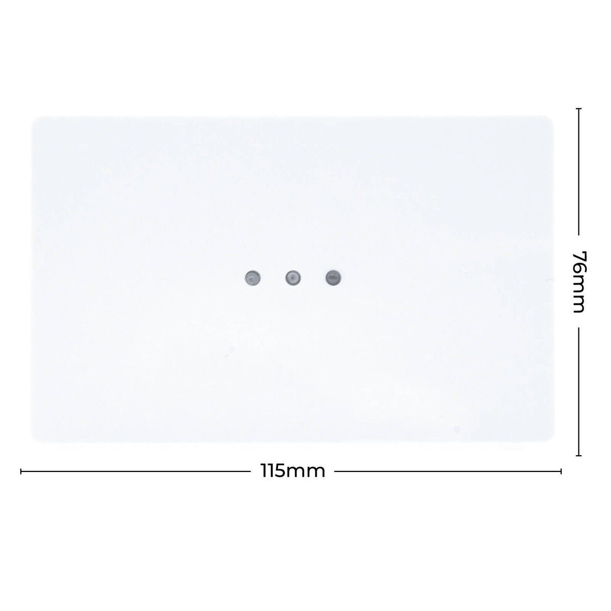 DETA White Polycarbonate Touchless Handwave Switch 10A Indoor 6931B