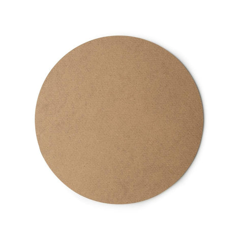 Boyle 25cm Wooden Round Placemat - MDF Craft Item - Customisable - Durable - SuperSaverAU - view 1