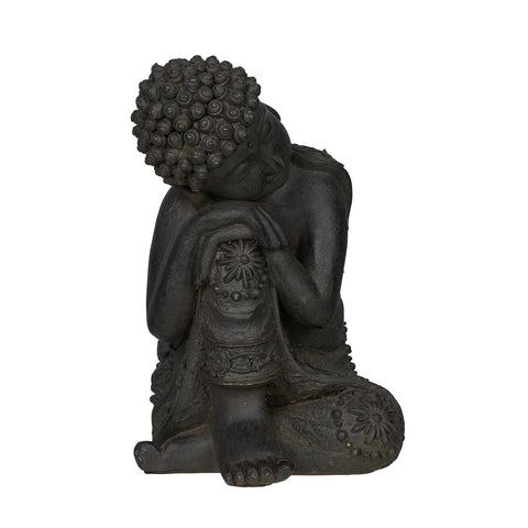 Northcote Pottery 25cm Charcoal Buddha Statue