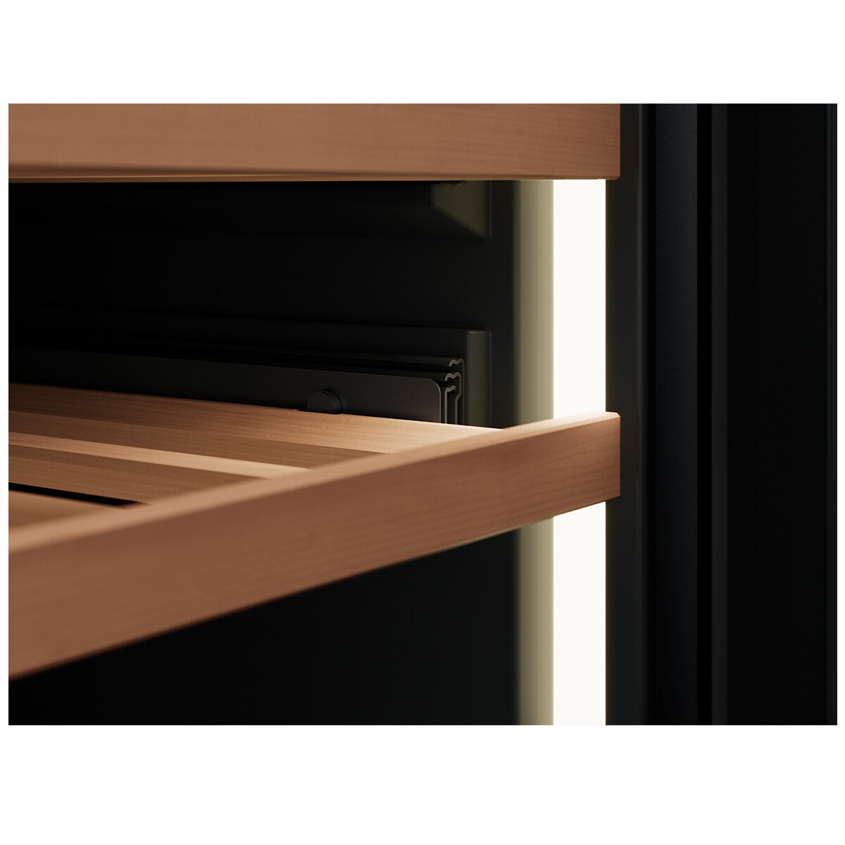 Vintec Integrated Dual Zone Wine Fridge - Customisable Panel Door, Quiet Inverter Compressor - VWD820SAP-X