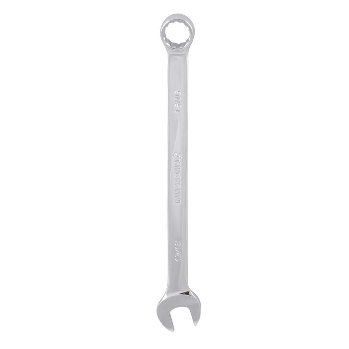 Kincrome 13/16" Combination Spanner - 12 Point Chrome Vanadium Steel, 15 Degree Offset