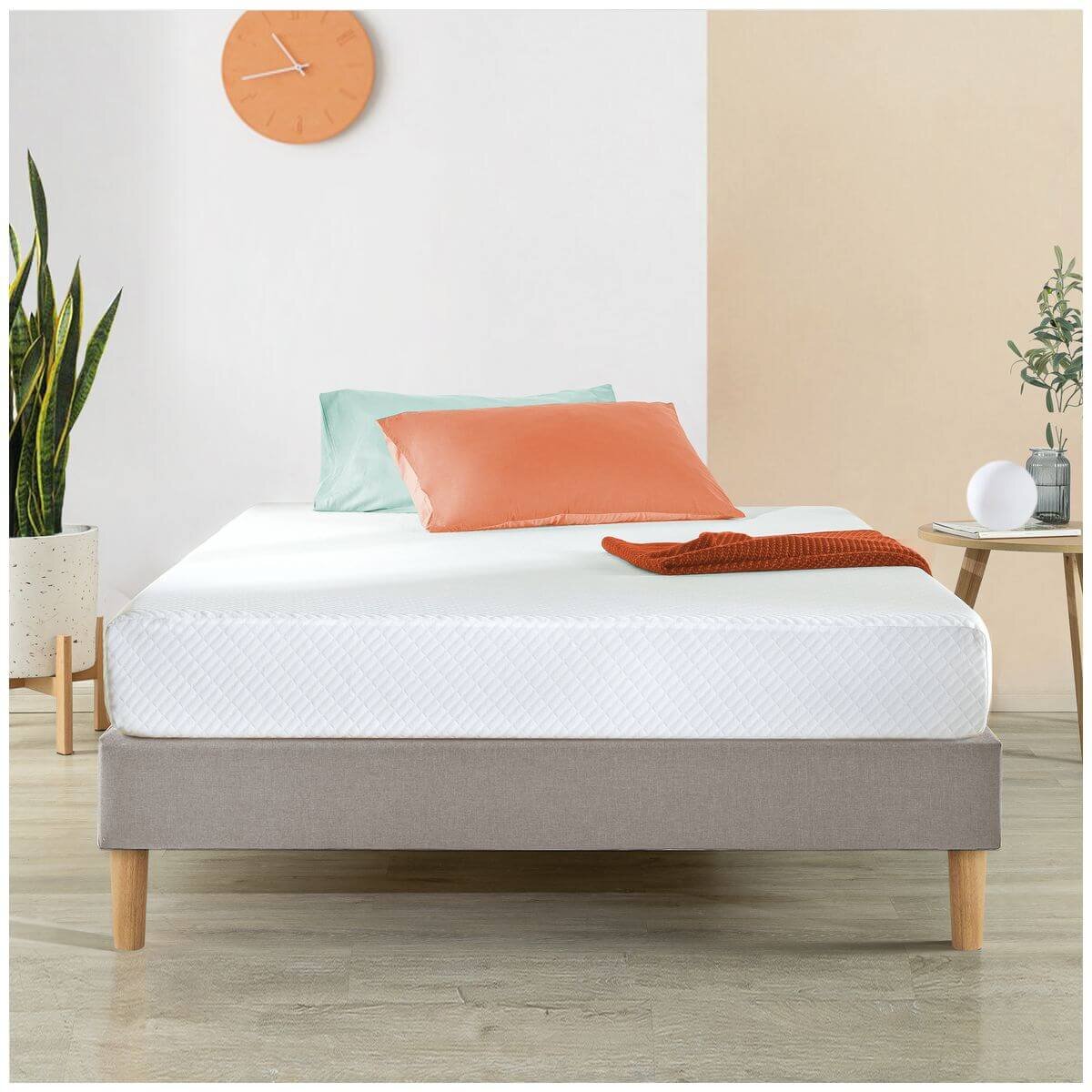 Zinus 13cm Single Cooling Essentials Foam Mattress - Green Tea Infused Foam - AU-MFGNO4ZC-05S