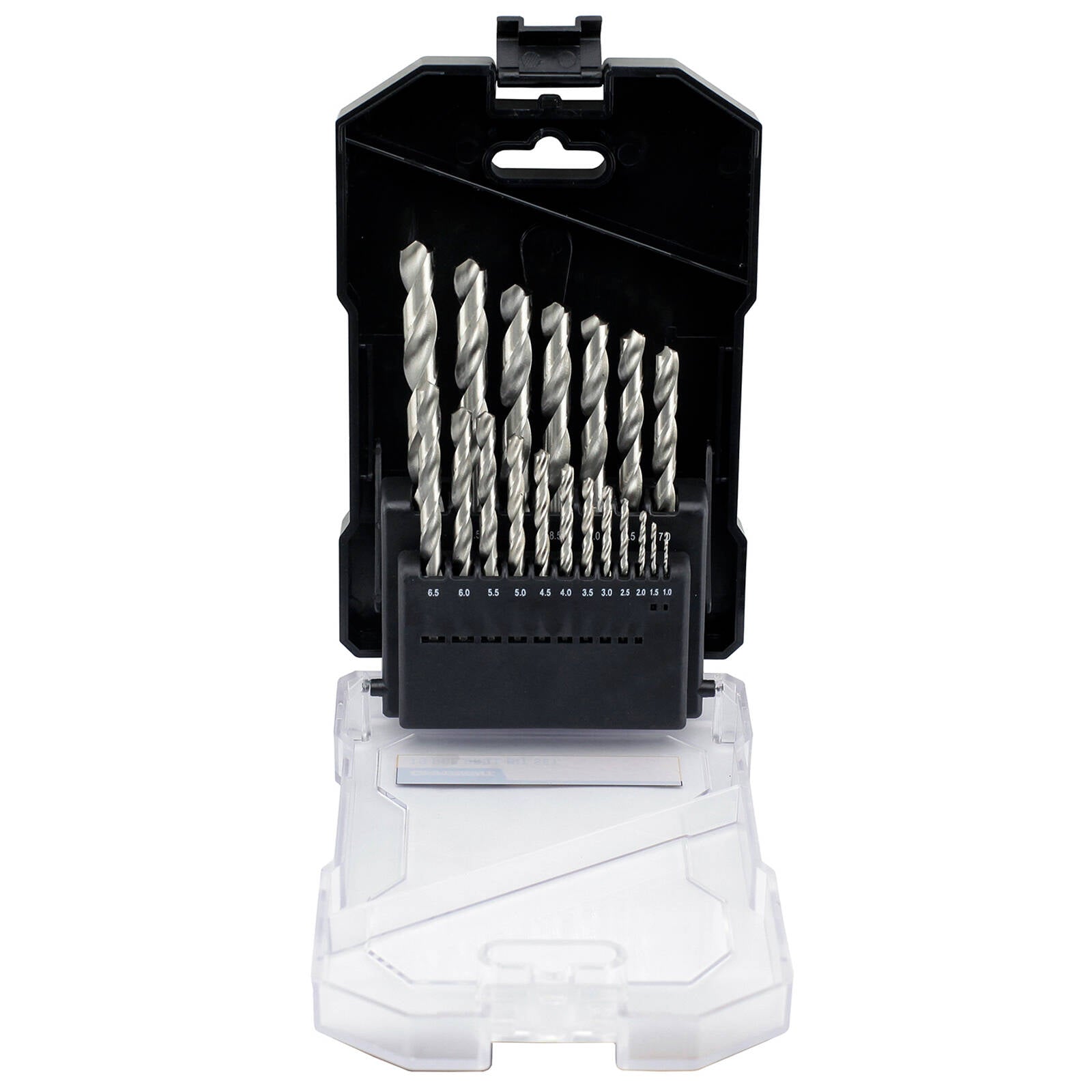 Craftright 19 Piece HSS Drill Bit Set 1mm to 10mm with Storage Case