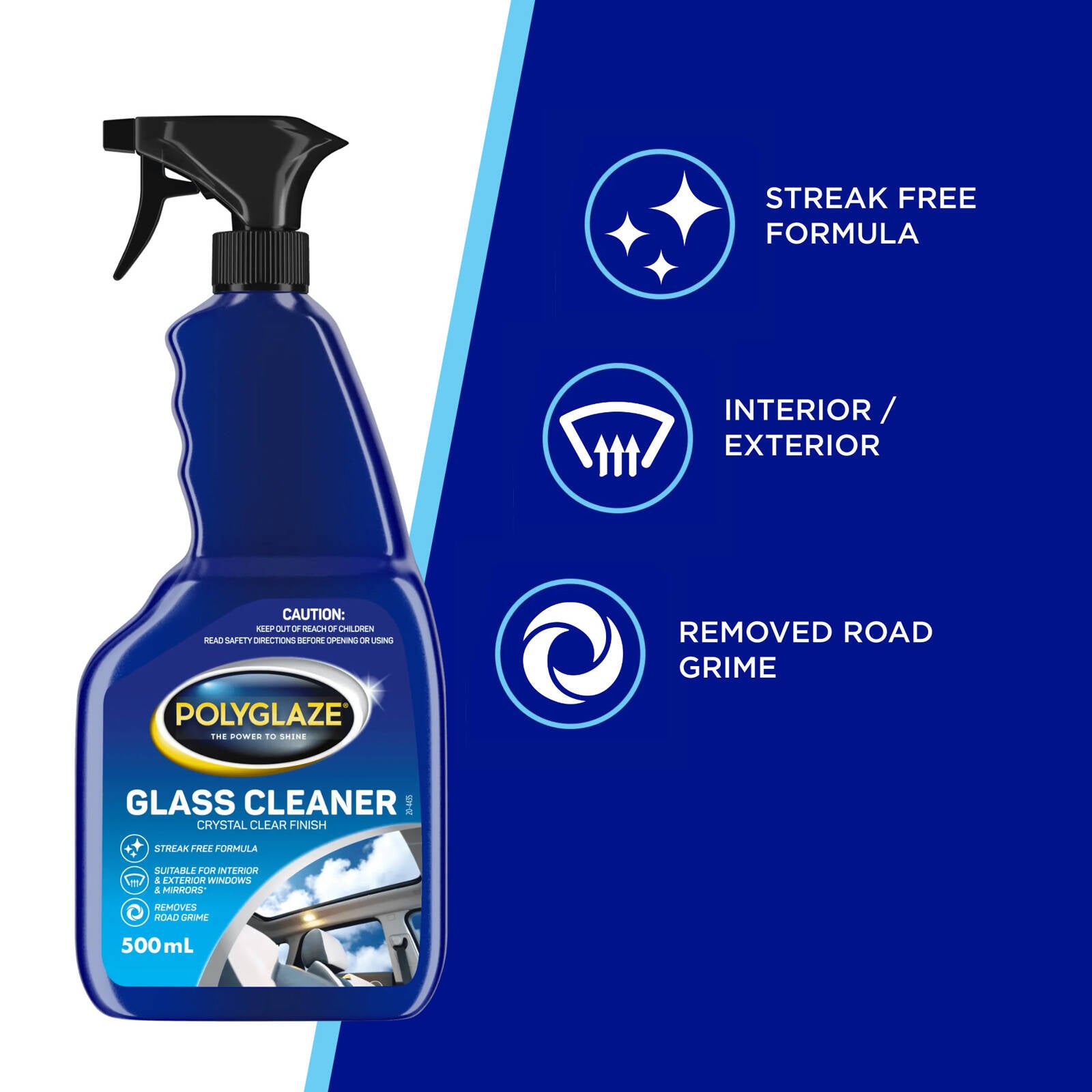 Selleys 500mL Polyglaze Glass Cleaner