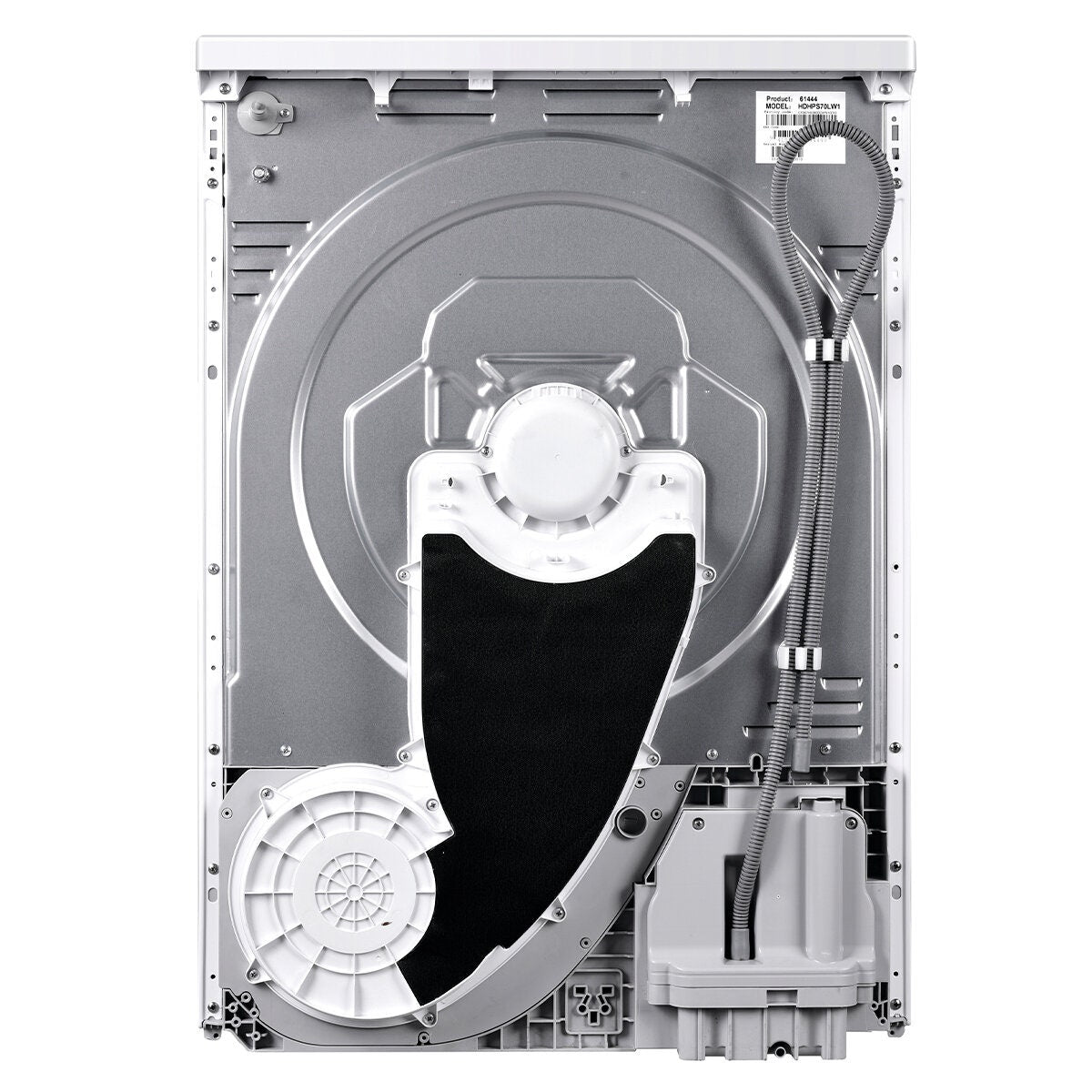 Haier 7kg Slimline Heat Pump Dryer - White, 7 Star Energy Rating, Touch Controls - HDHPS70LW1
