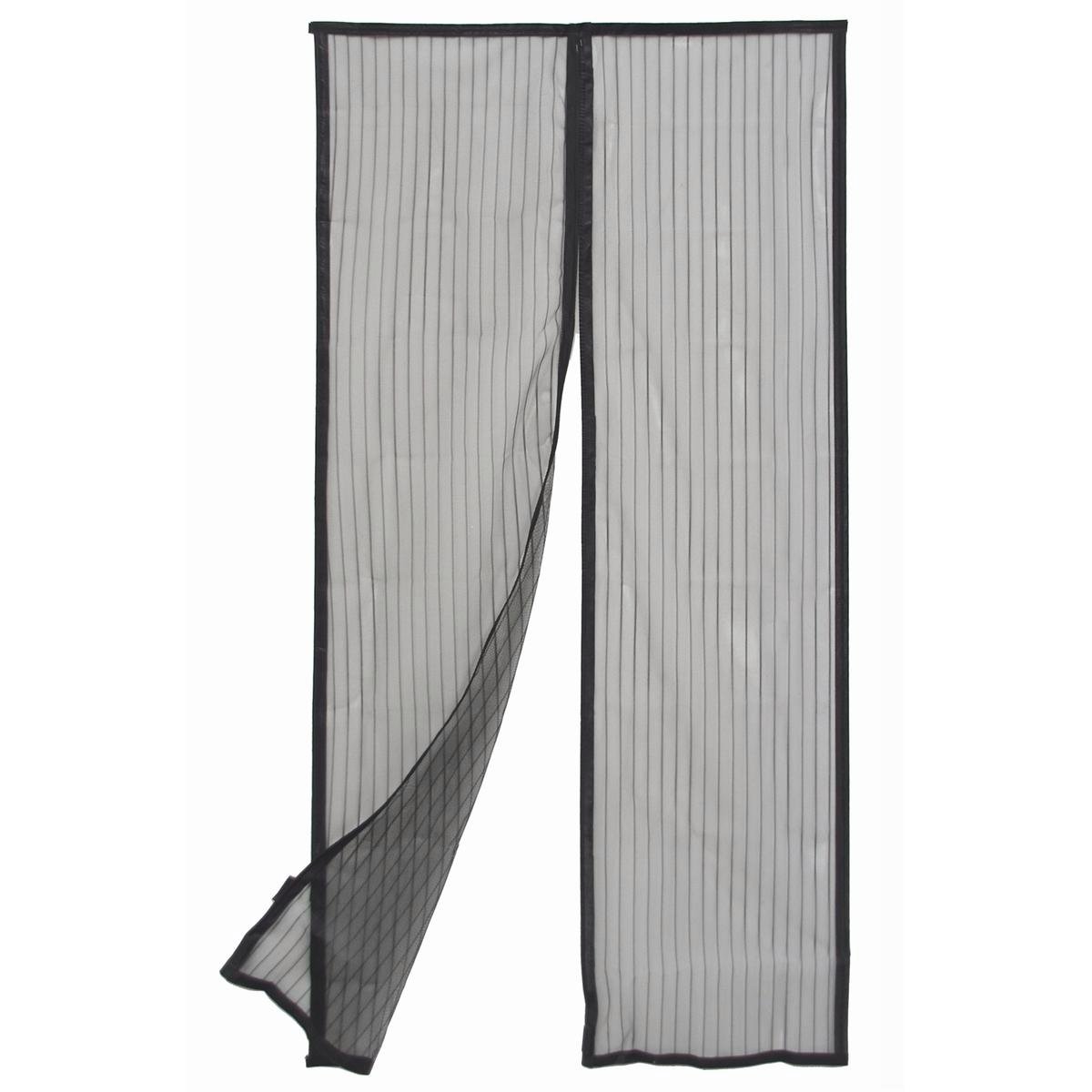 Pillar Magnetic Flyscreen Door Curtain - 160 x 200cm - Polyester - Hands-Free - SuperSaverAU - view 1