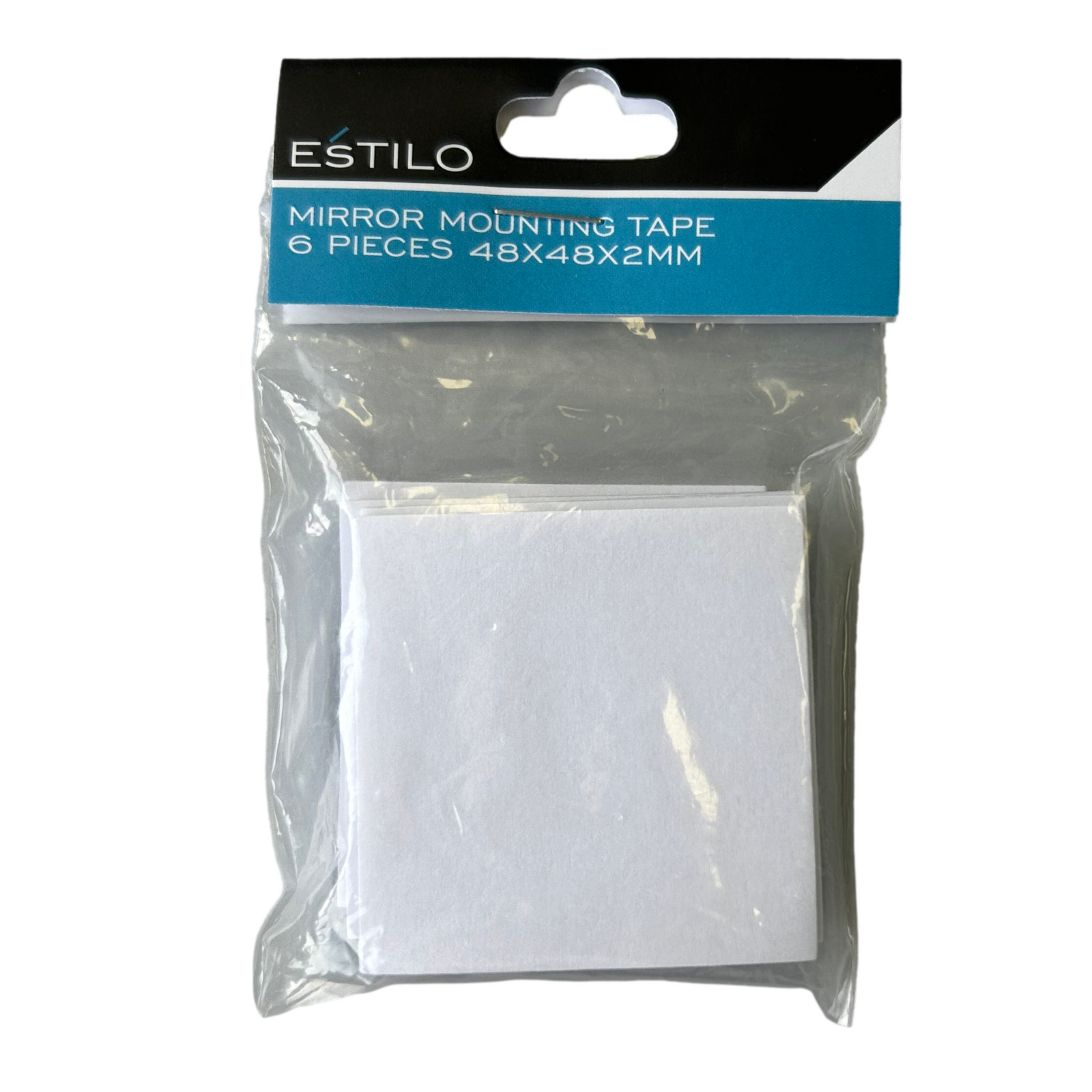 Estilo Mirror Mounting Tape 48 x 48 x 2mm 6 Piece
