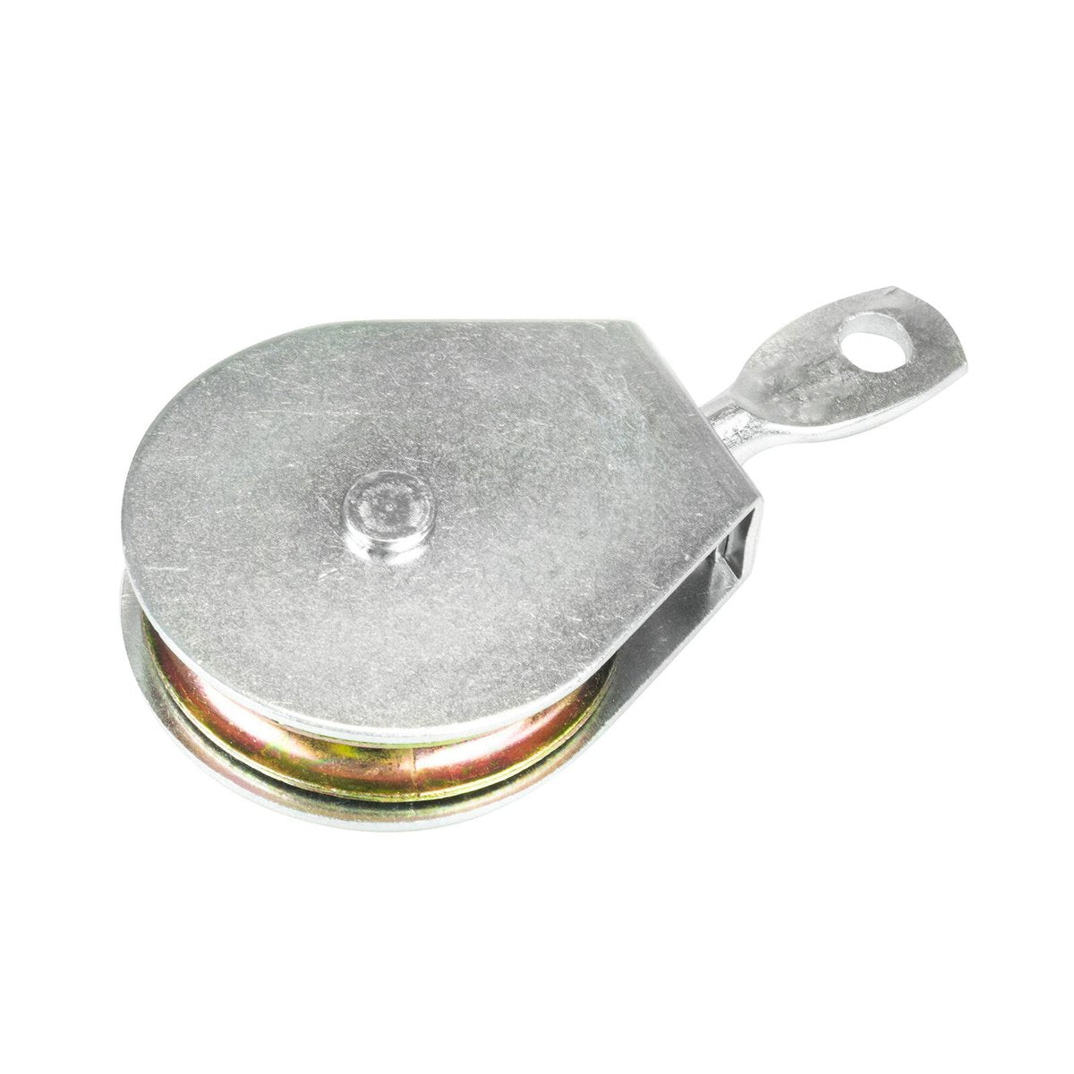 Pinnacle 64mm Zinc Plated Steel Fixed Pulley Swivel 250kg