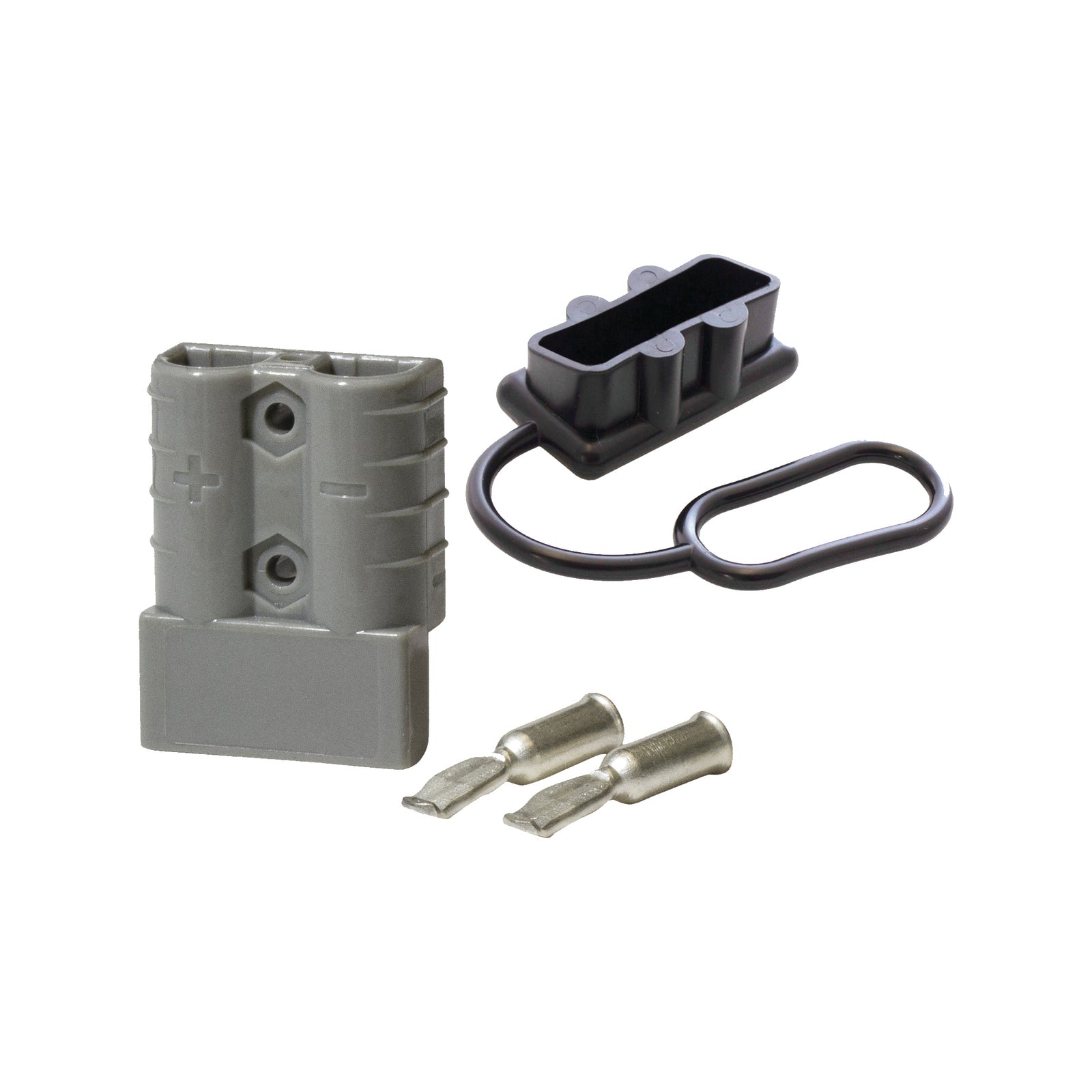 KT Solar HD 50A Connector with Cover, Grey