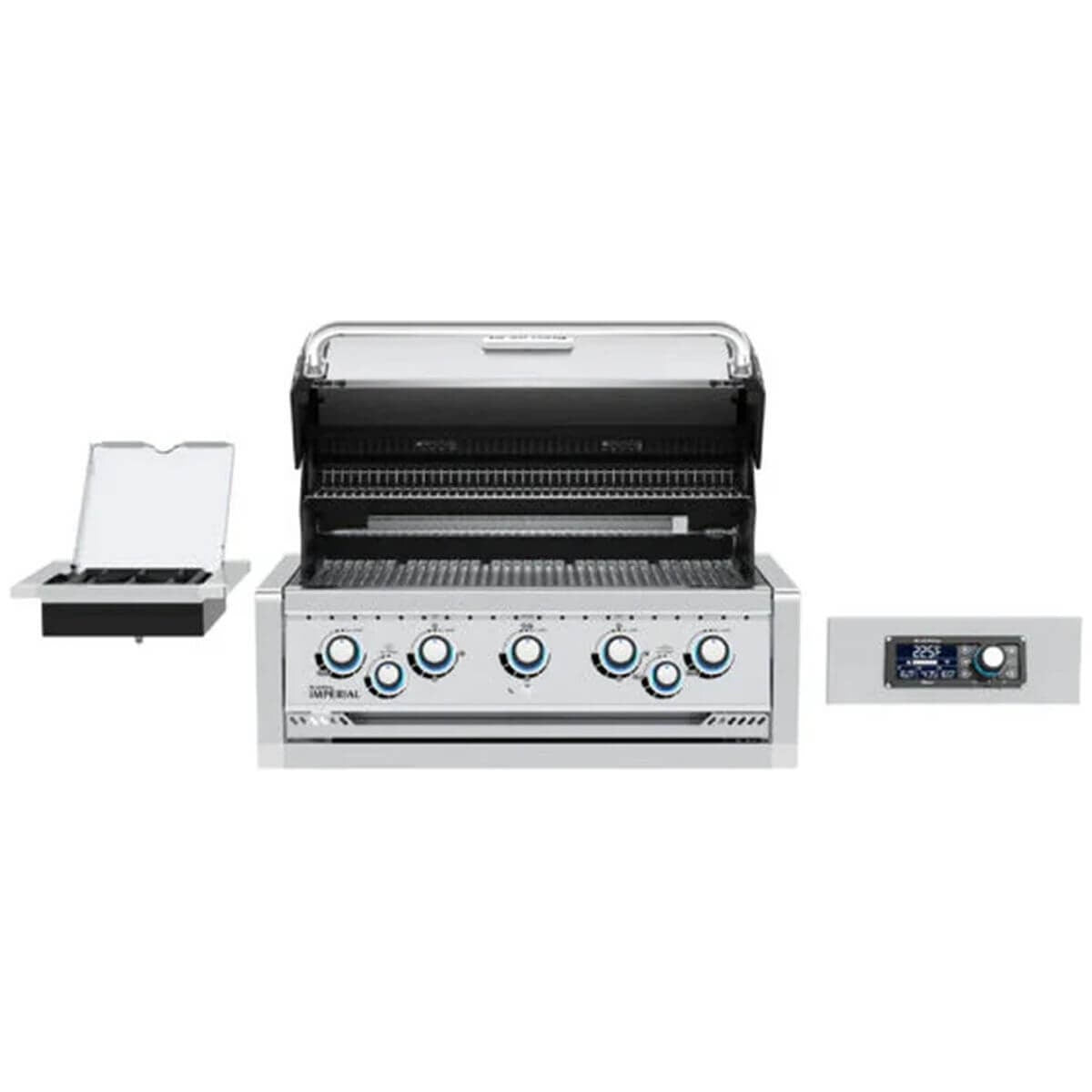 Broil King Imperial QS 590 5 Burner Built-In BBQ Grill - Stainless Steel - Rotisserie Capability - 695783AU