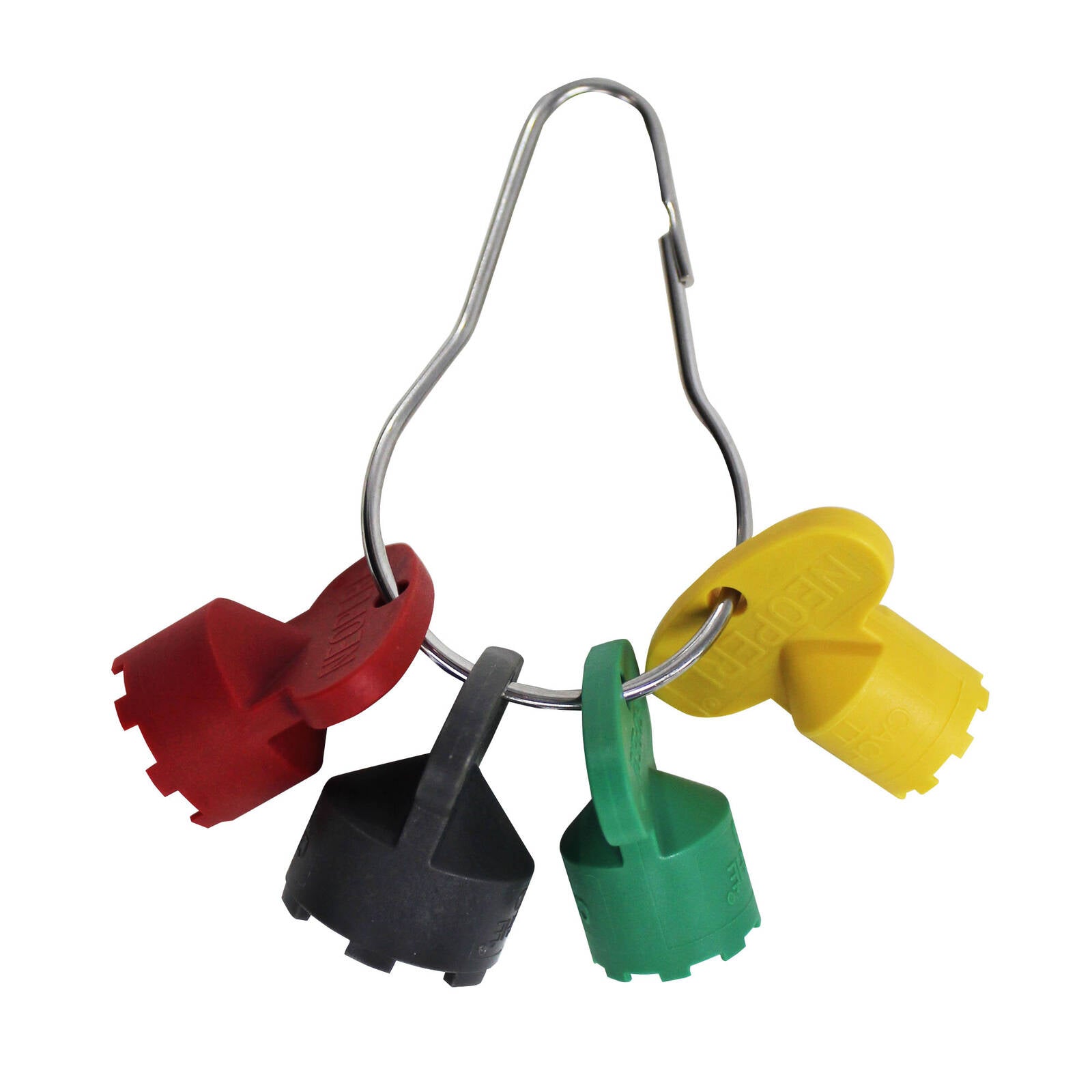 FIX-A-TAP Caché Aerator Key Set, 4 Colour-Coded Keys for Concealed Aerators