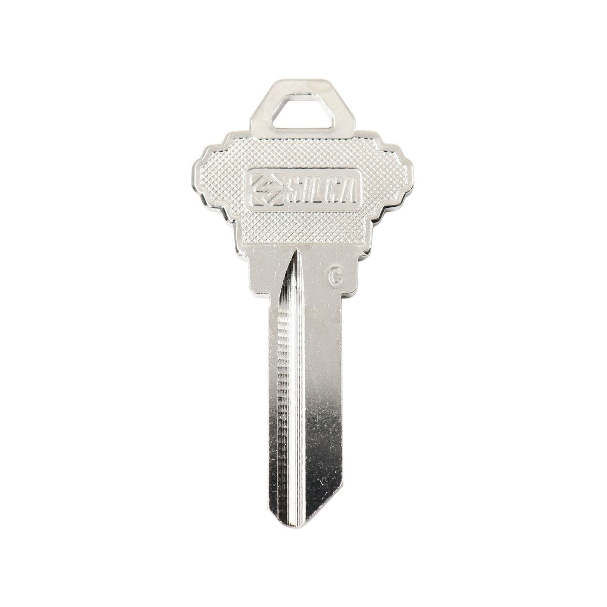 EHI SH3 Silver Blank Key 54mm Nickel Plated Brass