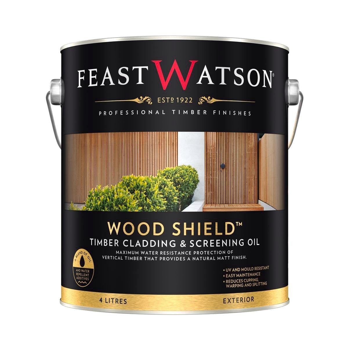 Feast Watson Wood Shield - 4L - Oil Based - Maximum Water Resistance - SuperSaverAU - view 1