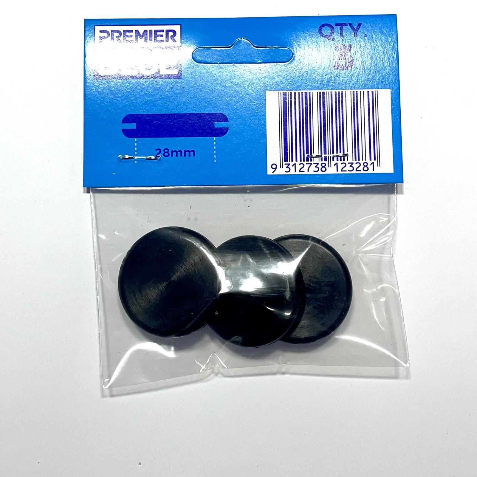Premier Blue 28mm Nitrile Rubber Blanking Grommet