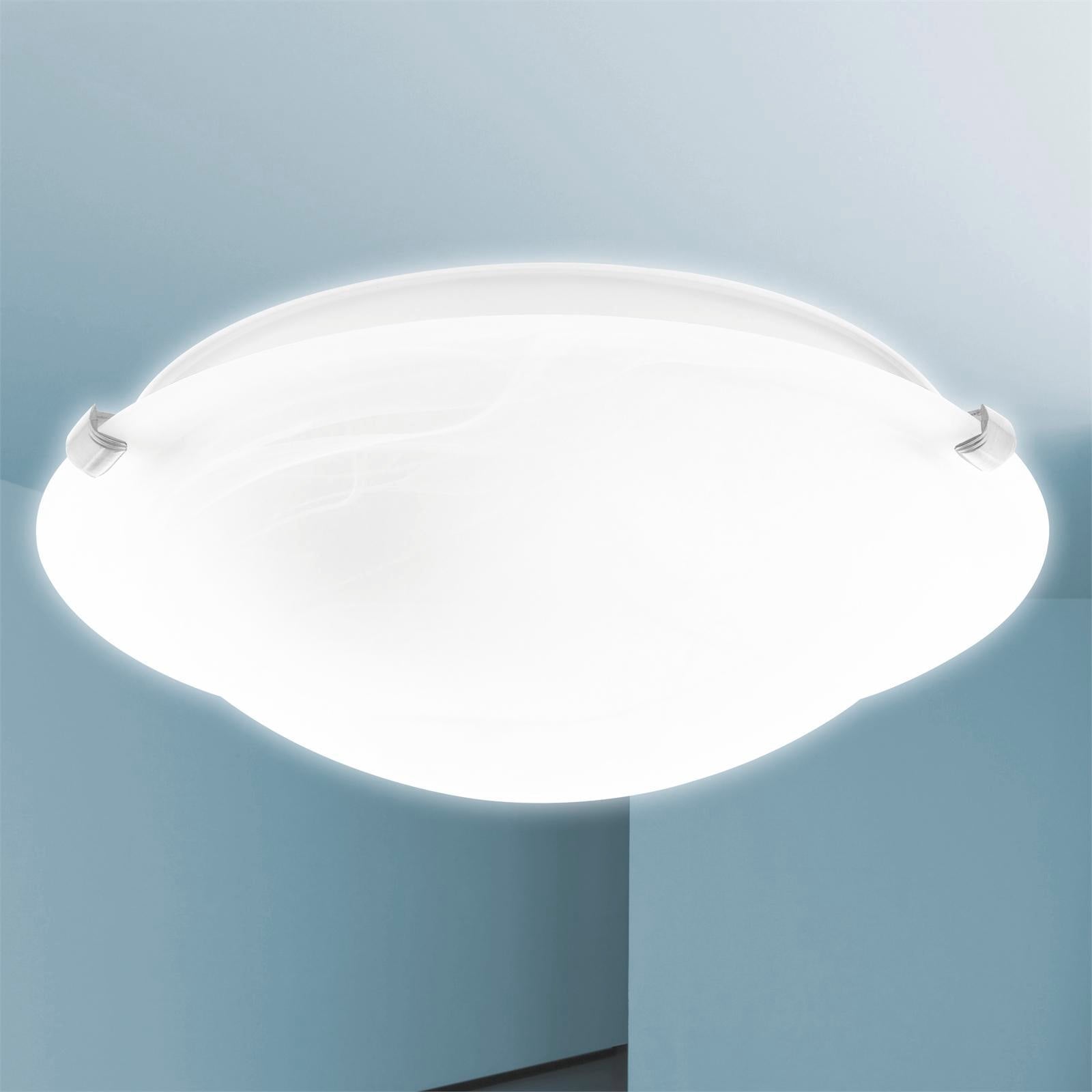 Luce Bella 30cm Frosted Glass Oyster Ceiling Light E27 240V ACL206