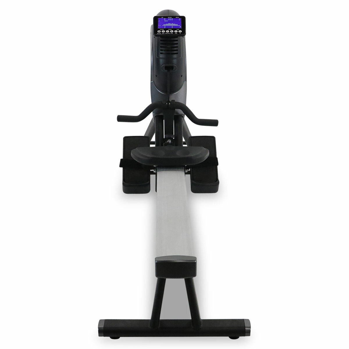 BH Fitness Rowing Machine - 16 Resistance Levels, Foldaway Design, Black and Stainless Steel - S1RW