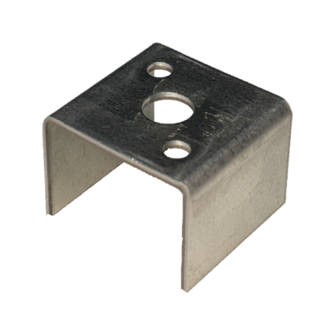 Australian Handyman Supplies 50 x 50mm Galvanised Steel Internal Fixing Post Bracket