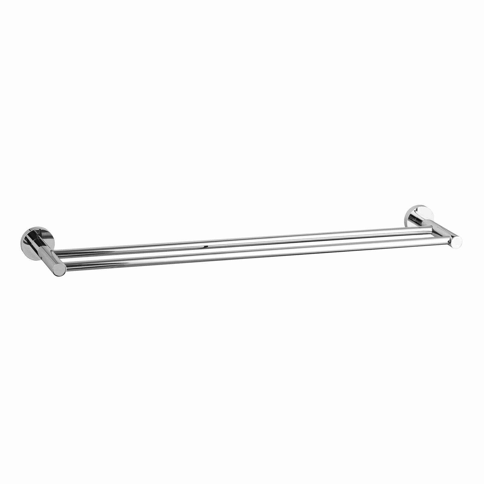 Mondella Resonance 620mm Chrome Double Towel Bar - Metal, Hardware Included