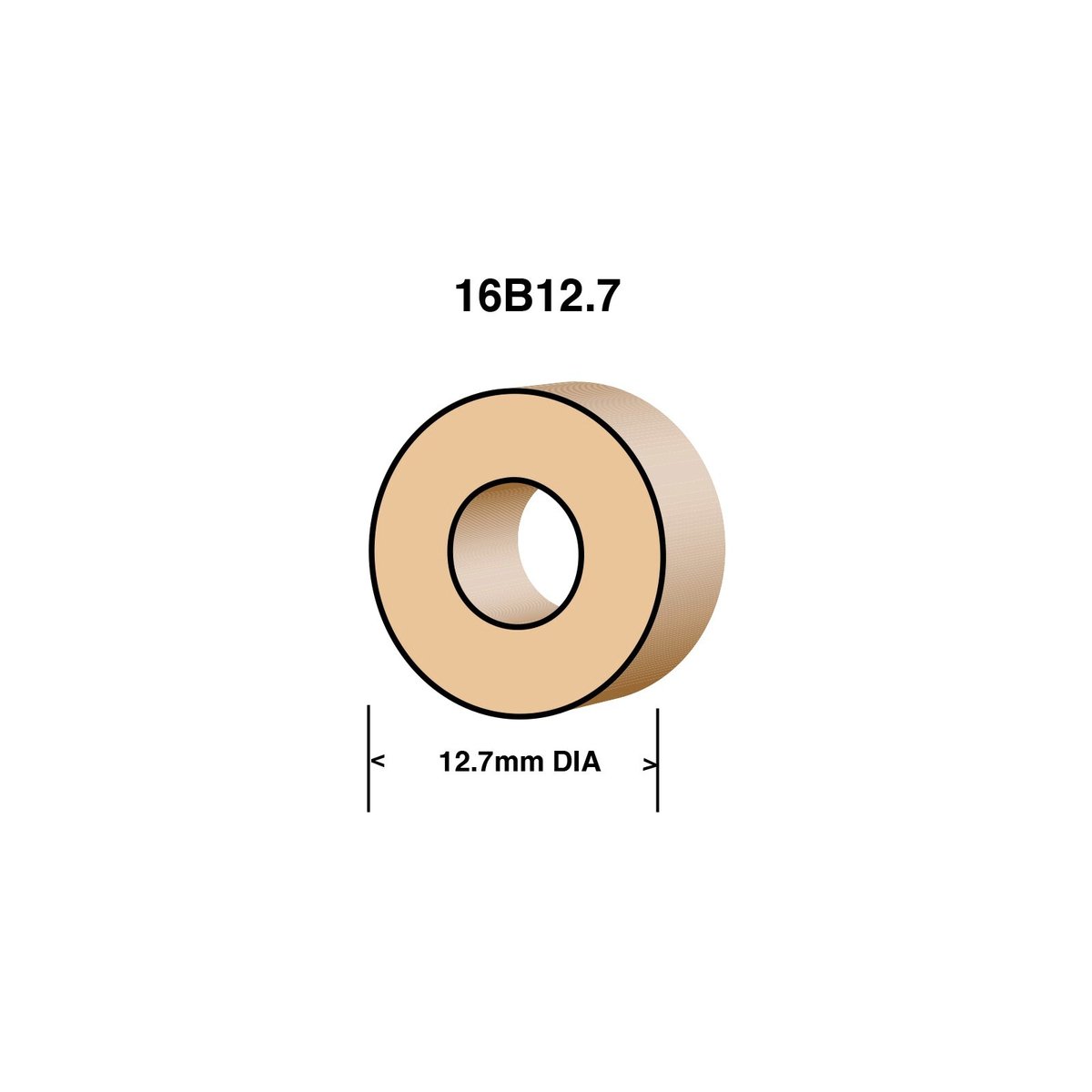 Ultra 12.7mm Replacement Bearing for Router Bit