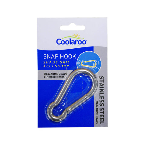 Coolaroo Marine Grade 316 Stainless Steel Shade Sail Snap Hook