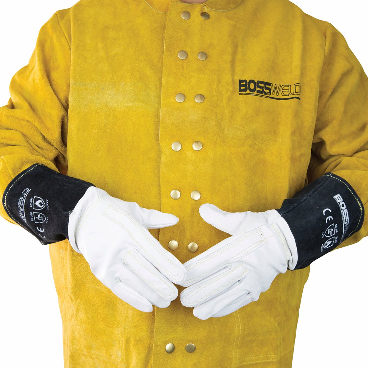 Bossweld Long TIG Welding Gloves