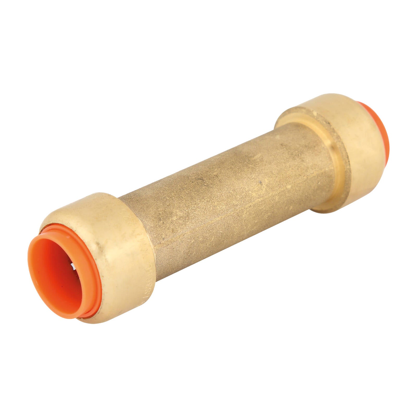 SmarteX-COPPER 20mm Slip Coupling, Lead Free Brass Push-Fit