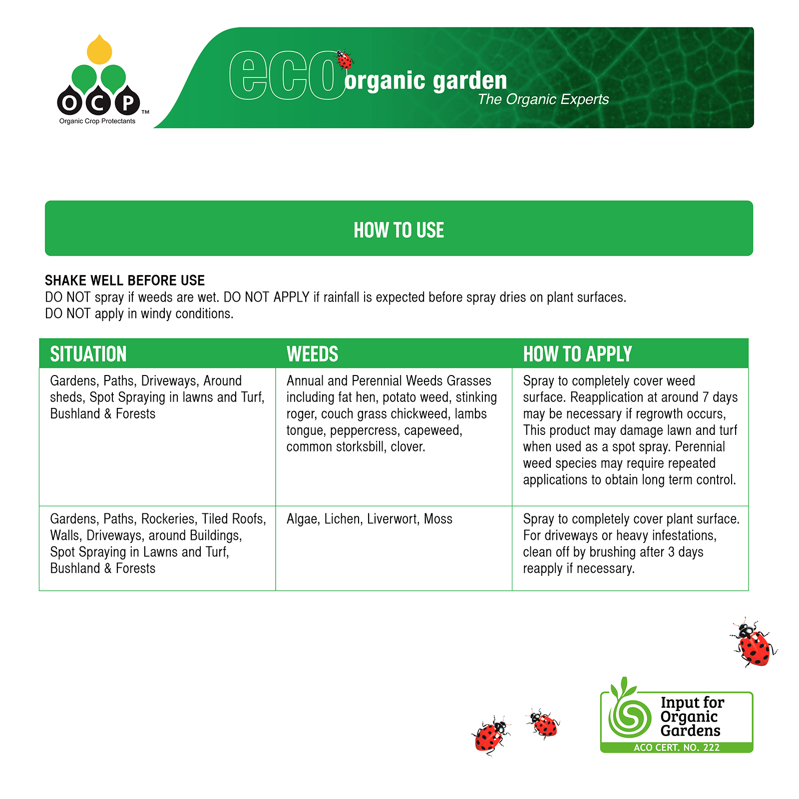 OCP Slasher 3L Ready-to-Use Non-Selective Weedkiller