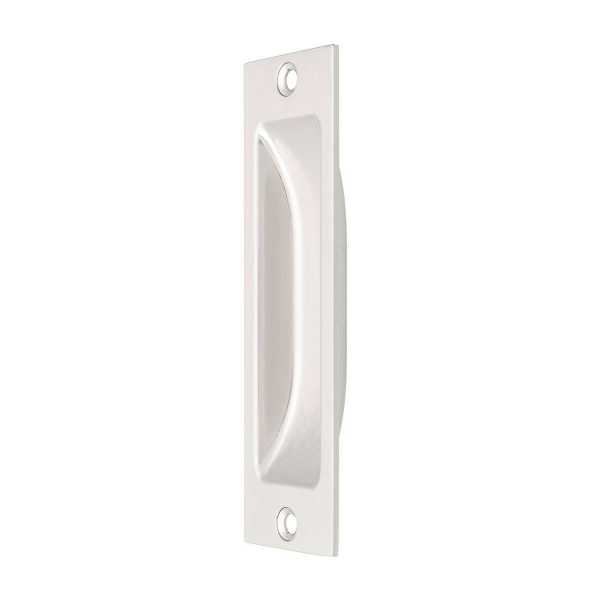 Prestige Flush Pull - 33mm x 113mm - Zinc Alloy - Brushed Nickel - SuperSaverAU - view 1