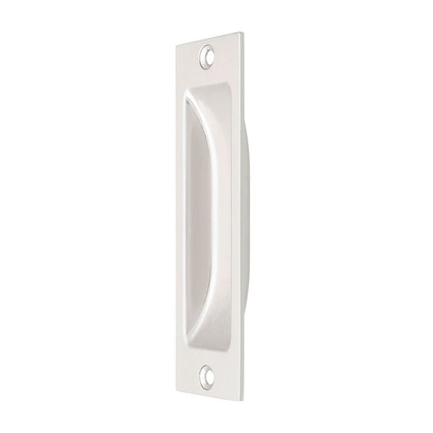 Prestige Flush Pull - 33mm x 113mm - Zinc Alloy - Brushed Nickel - SuperSaverAU - view 1