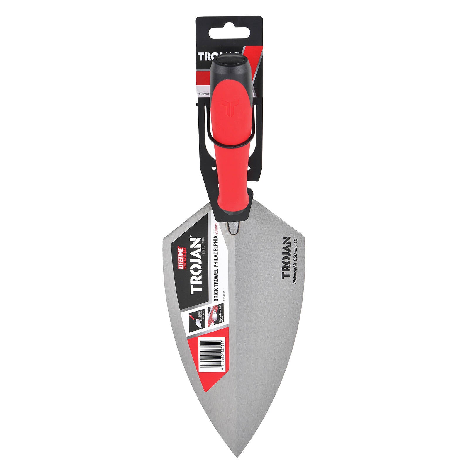 Trojan 250mm Philadelphia Brick Trowel for Bricklaying
