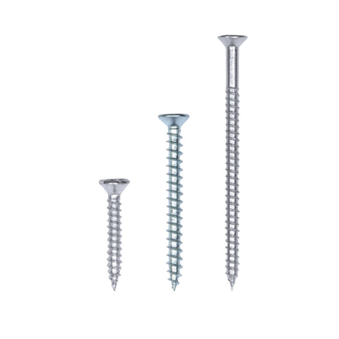 Flexi Storage Home Solutions Shelf Fixing Screws Double Slot - 30 Pack