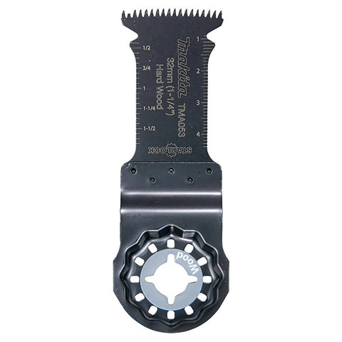 Makita 32mm Multitool Plunge Cut S Blade B 64870 - Precision Cutting - Silver - SuperSaverAU - view 1