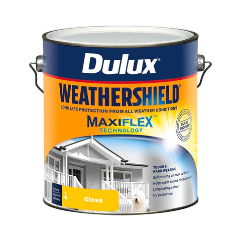 Dulux Weathershield Ultra Deep Gloss Exterior Paint 4L - 4L - Self-Priming - SuperSaverAU - view 1