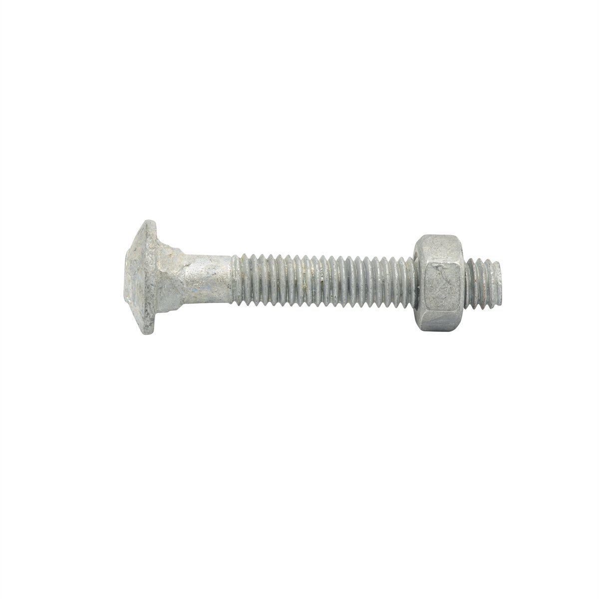 Zenith Hot Dip Galvanised M6 x 40mm Cup Head Bolts Nuts 25 Pack - SuperSaverAU - view 2
