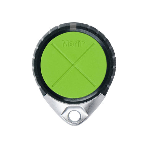 Merlin E985M Four Button Water Resistant Garage Door Remote - 46mm x 57mm - Black & Green - Secure Access - SuperSaverAU - view 1