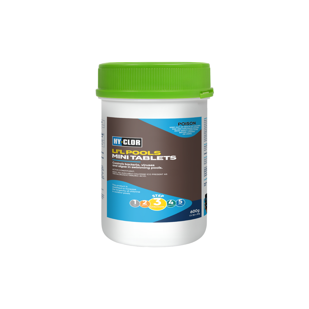 Hy-Clor 600g Li'l Pools Chemical Tablets
