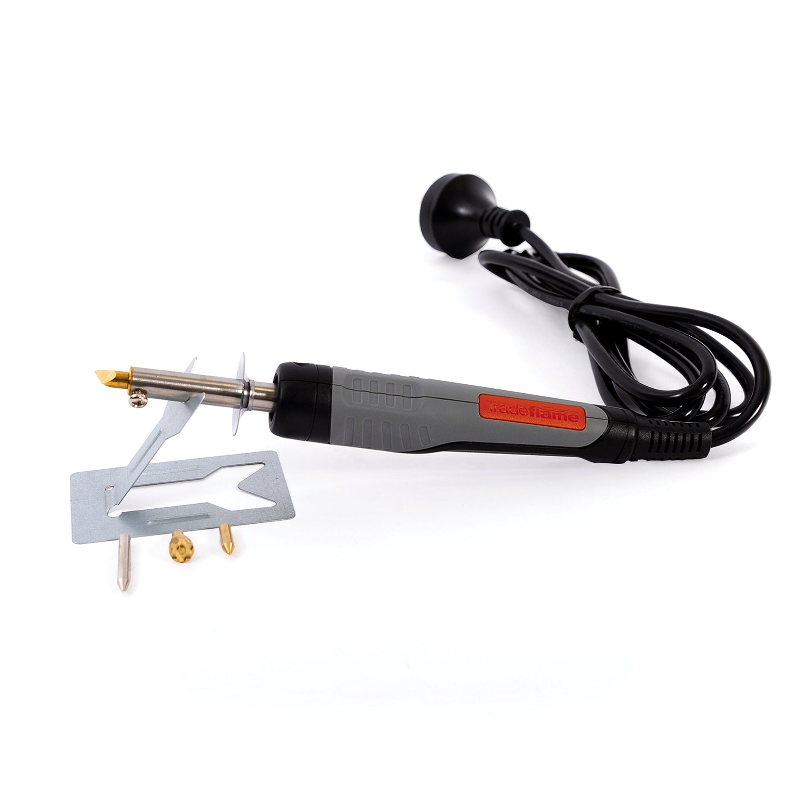 Tradeflame 240V 30W 8 Piece Wood Burning & Soldering Iron Kit 218134